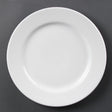 Olympia Whiteware Wide Rimmed Plate - 31cm 12" (Box 6) CB483 - Whisk Hospitality - CB483