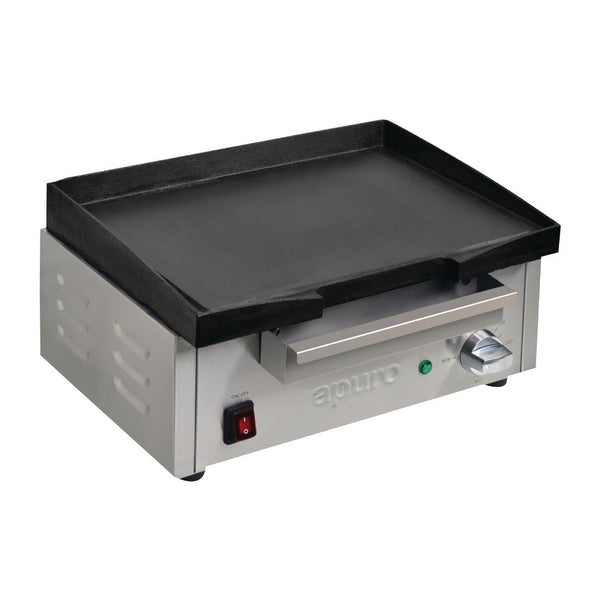 Apuro Counter Top Electric Griddle - 385x280mm DC900 - A - Whisk Hospitality - DC900-A