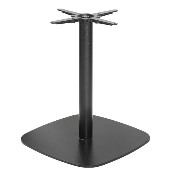 Bolero Black Cast Iron Table Base - 60x60x72cm FU547 - Whisk Hospitality - FU547
