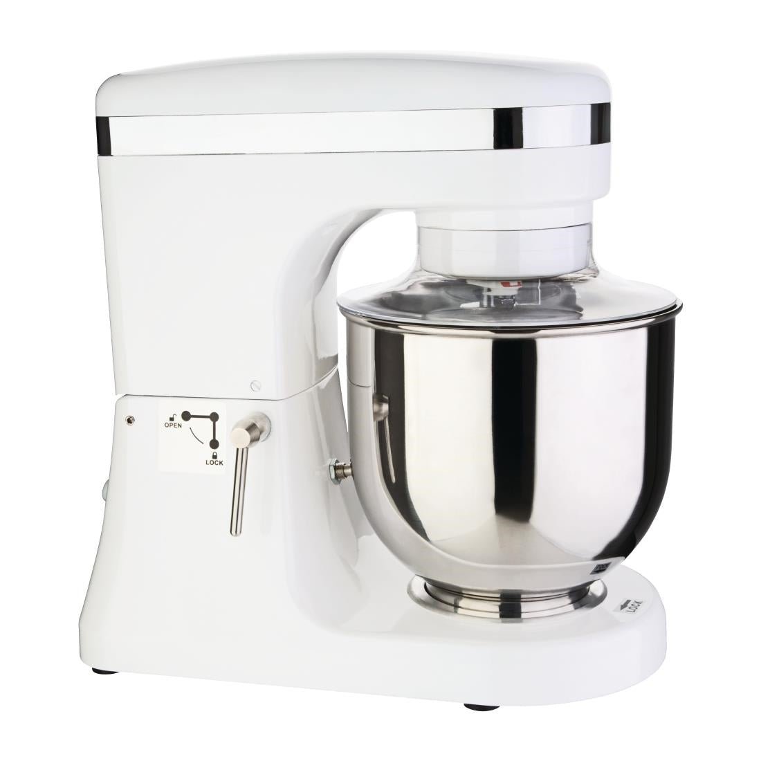 Apuro Planetary Mixer White - 7Ltr DB266 - A - Whisk Hospitality - DB266-A