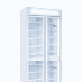 Bromic Upright Display Fridge - 885L - 2 Doors - Flat Glass - White - Whisk Hospitality - GM0900LWECO