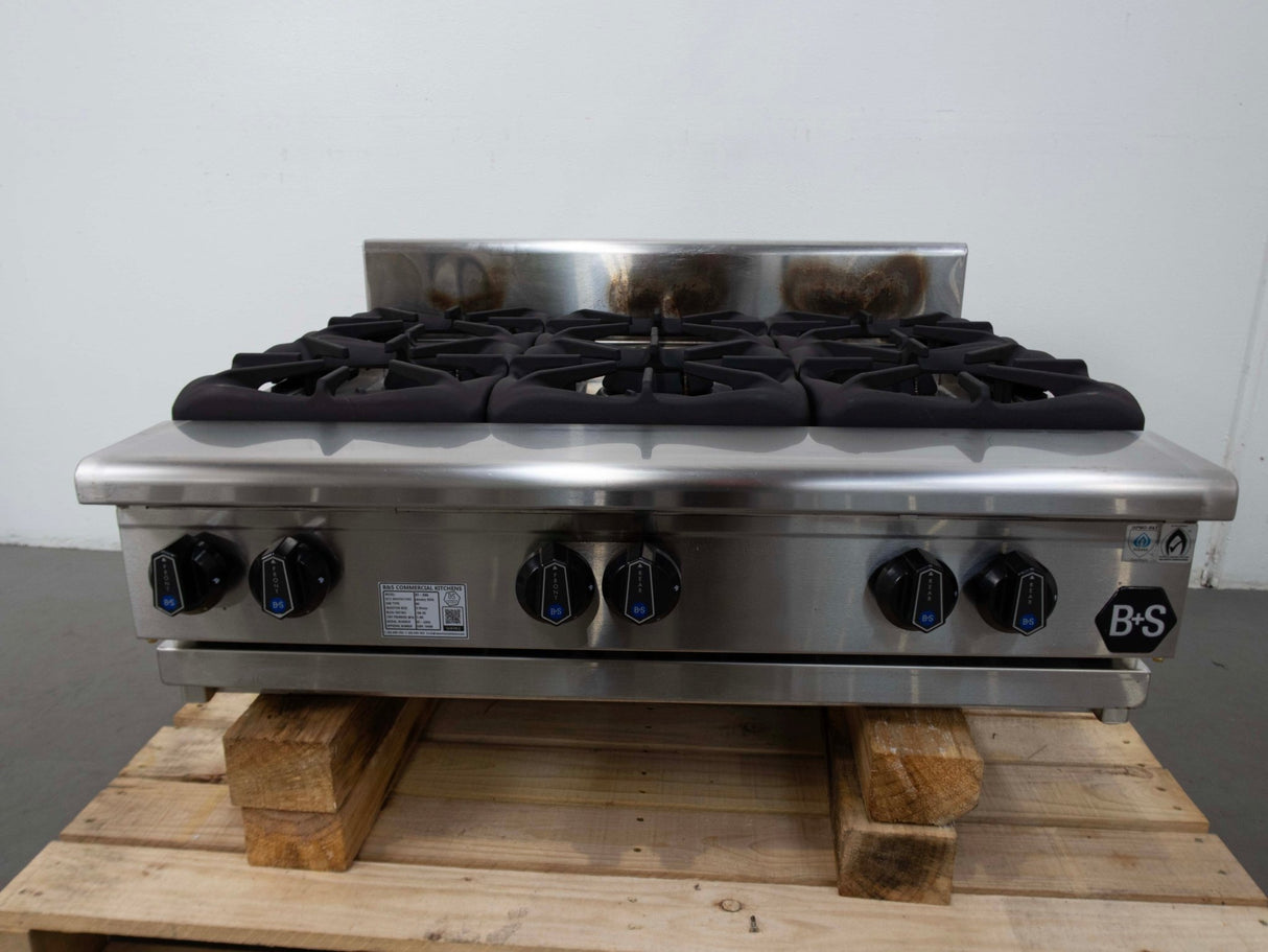 B&S BT - SB6 6 Burner Cooktop - Whisk Hospitality - 845582