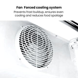 Thermaster Colourbond Upright Beverage Fridge 2 Doors White - LG - 1000P - Whisk Hospitality - LG-1000P