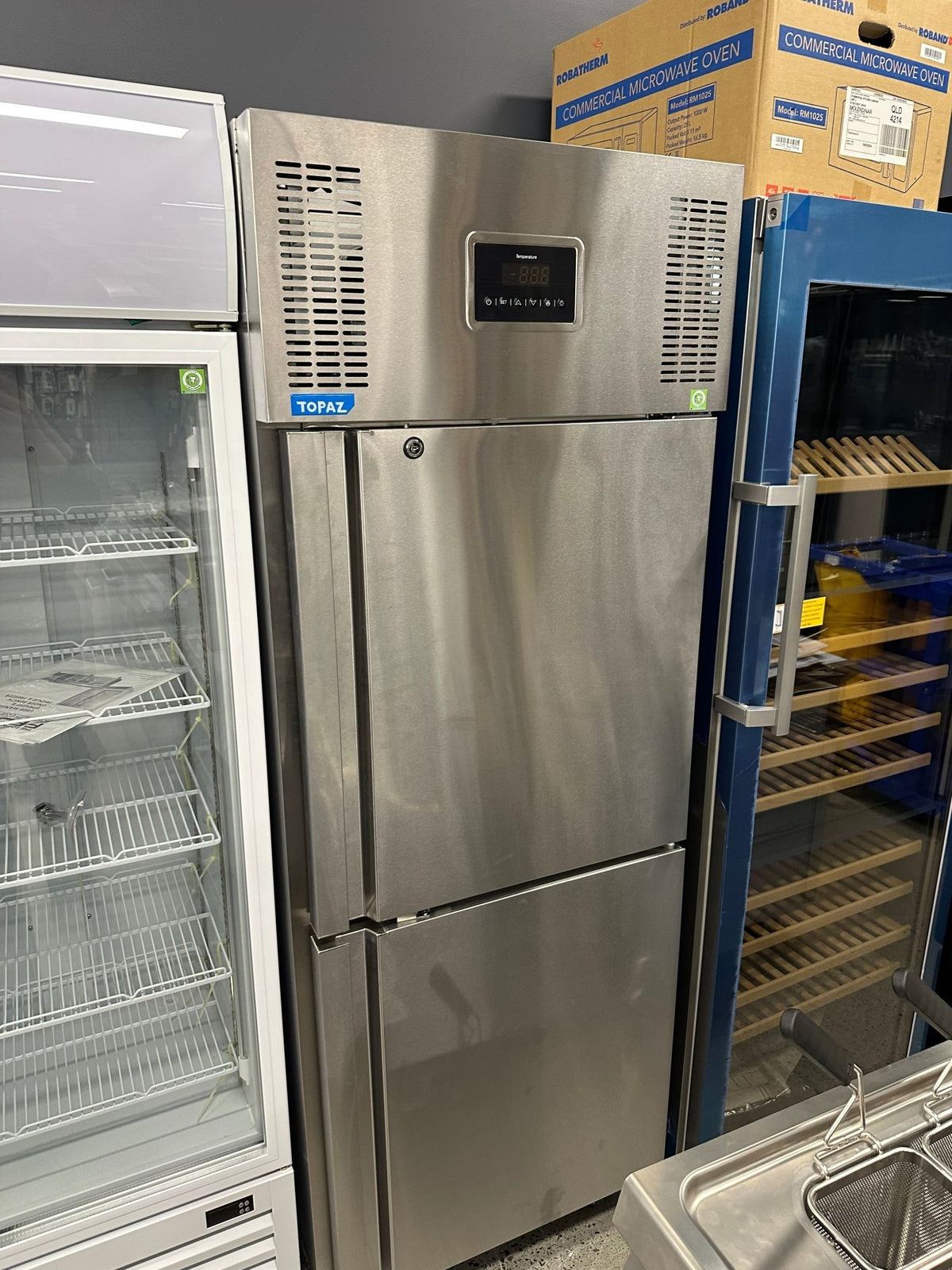 Topaz LT1SS 2 Door Upright Fridge - Whisk Hospitality - 3PA-4975-111005