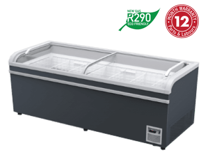 Exquisite Supermarket Island Freezers HR-21H - Whisk Hospitality - HR-21H