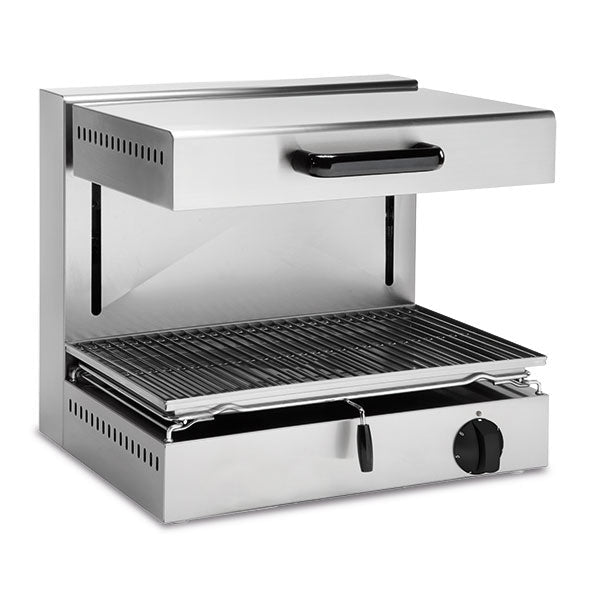 BARON Adjustable Height Electric Salamander Grill With 400 x 350 mm Cooking Surface - Whisk Hospitality - SE40/0CB