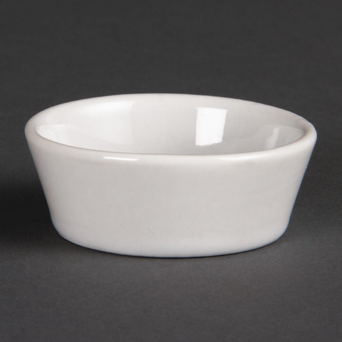 Olympia Whiteware Sloping Edge Bowl - 5cm 2" (Box 12) U161 - Whisk Hospitality - U161