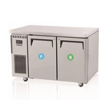 Skipio SURF12 - 2 Double Door Undercounter Fridge/Freezer - Whisk Hospitality - SURF12-2