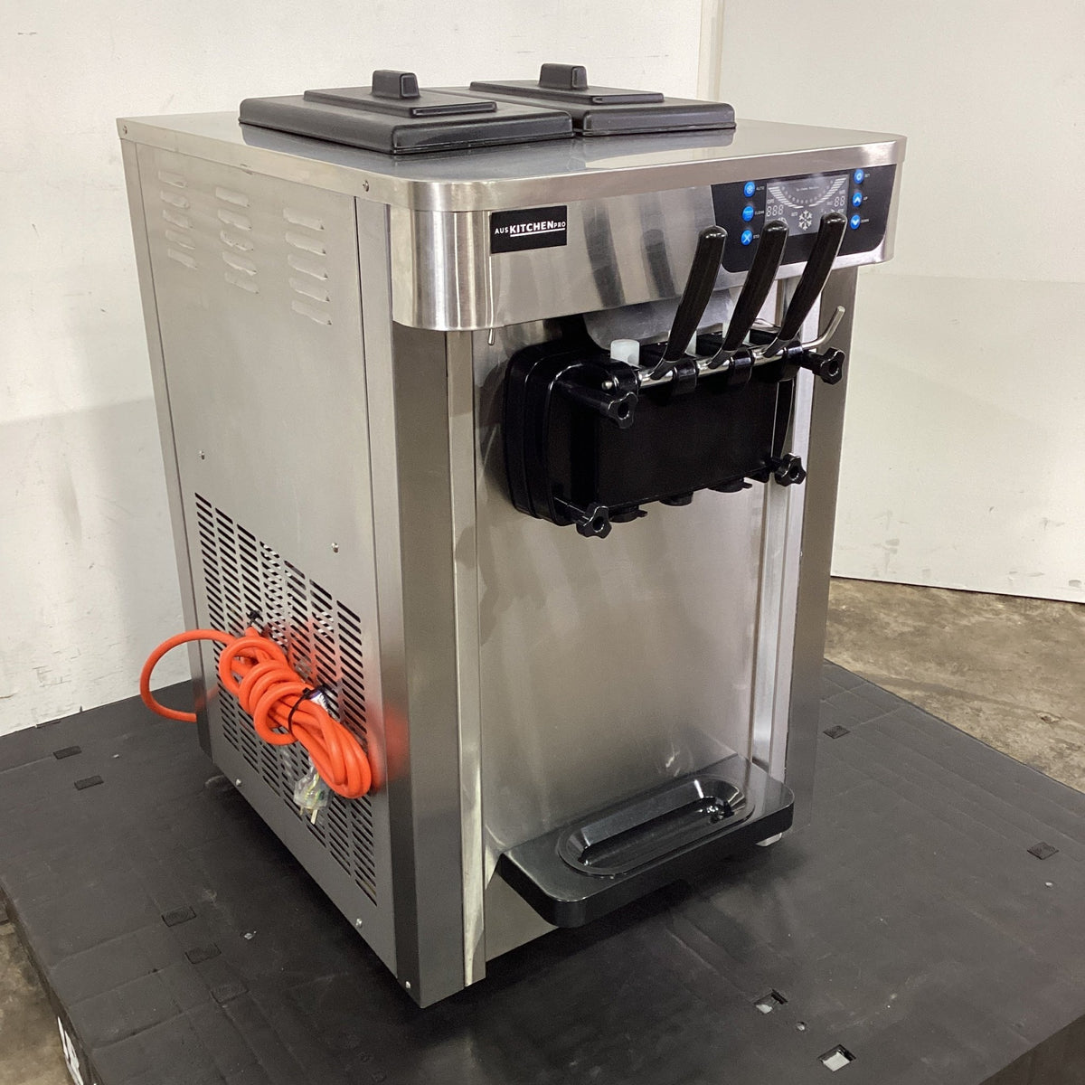 Aus Kitchen AUSKPSS22AB Soft Serve Ice Cream Machine - Whisk Hospitality - 862142