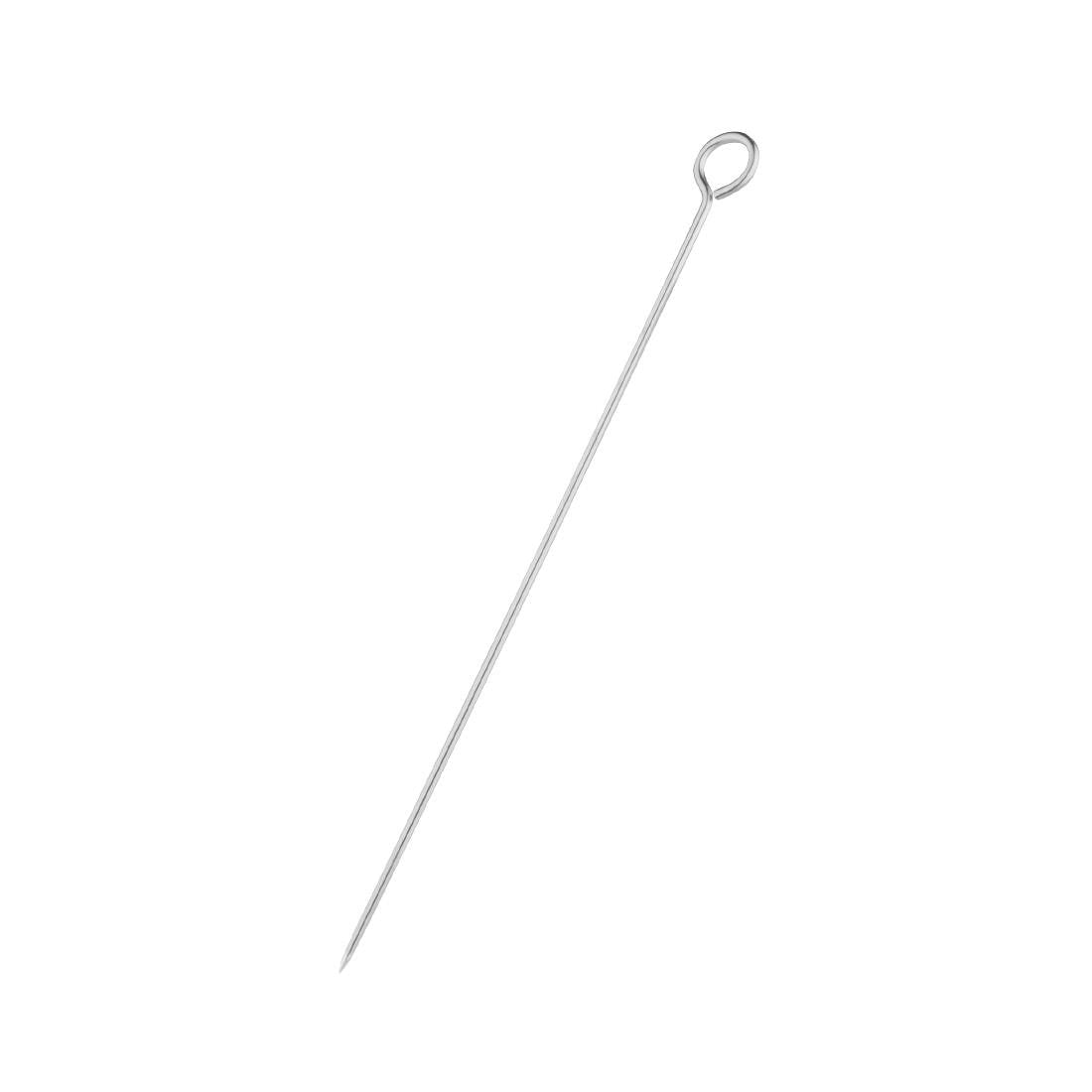 Vogue Metal Skewer St/St - 254mm D676 - Whisk Hospitality - D676