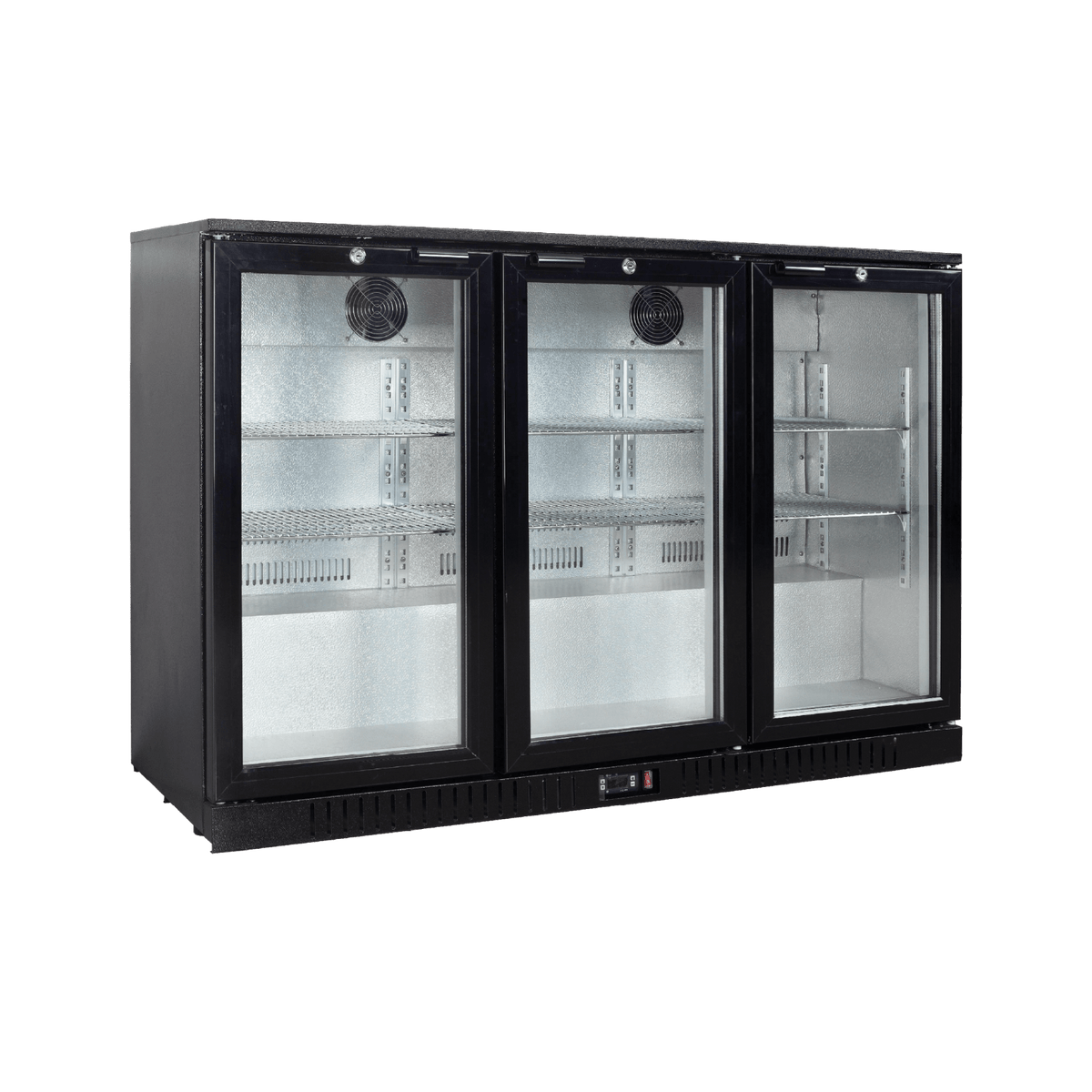 Exquisite Three Swing Doors Backbar Display Fridge - UBC330 - Whisk Hospitality - UBC330