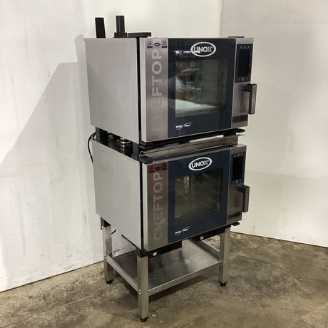 2x Unox Cheftop XEVC - 0511 - EPRM Combi Ovens + Stand - Whisk Hospitality - 922902