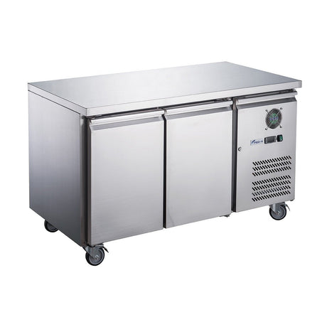 FED - X S/S Two Door Bench Fridge - XUB6C13S2V - Whisk Hospitality - XUB6C13S2V