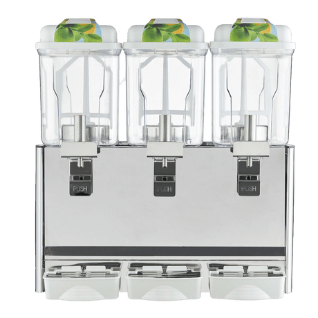 Benchstar Triple Bowl Juice Dispenser KF12L - 3 - Whisk Hospitality - KF12L-3