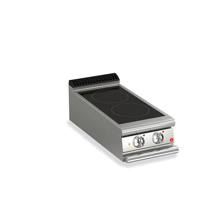 BARON 2 Burner Electric Cook Top With Ceramic Glass - Whisk Hospitality - Q70PC/VCE400