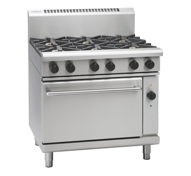 Waldorf 800 Series Rn8619Gec 900Mm Gas Range Electric Convection Oven - Whisk Hospitality - RN8619GEC