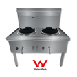 Gasmax Stainless Steel Waterless Nature Gas Double Wok - WW - 2N - Whisk Hospitality - WW-2N