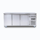 Bromic Under Bench Freezer - 417L - 3 Doors - Stainless Steel - Whisk Hospitality - UBF1795SD-NR