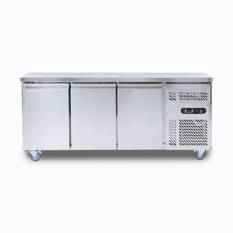 Bromic Under Bench Freezer - 417L - 3 Doors - Stainless Steel - Whisk Hospitality - UBF1795SD-NR