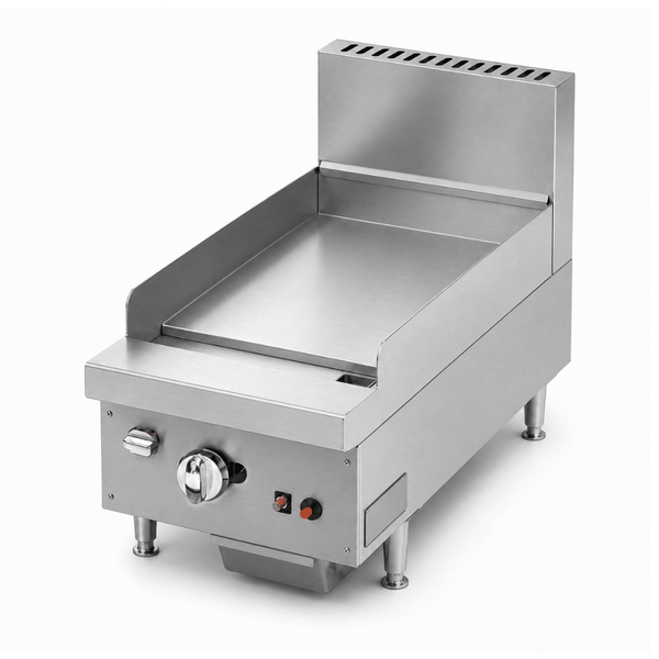 Brenner Forge 800 Series Bench Top Gas Griddle LPG with 1 Burner BREG8G-300L - Whisk Hospitality - BREG8G-300L
