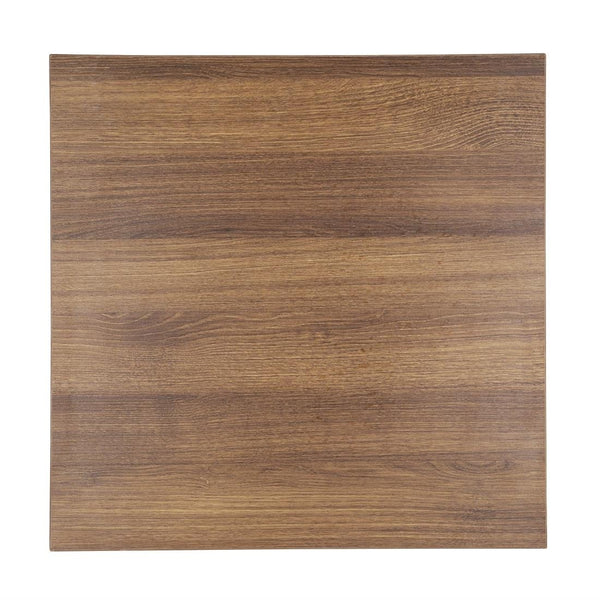 Bolero 48mm Table Top (600mm Square) Rustic Oak GR324 - Whisk Hospitality - GR324