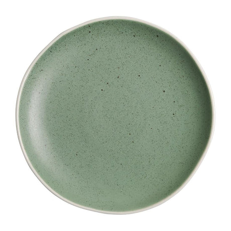 Olympia Chia Green Plate 205mm 8" (Box 6) DR801 - Whisk Hospitality - DR801