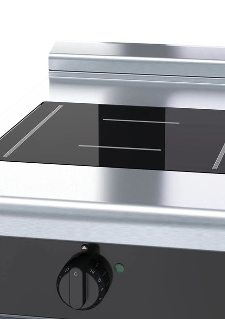 Waldorf Bold Inlb8100F Cd 450Mm Electric Induction Cooktop Low Back Version Cabinet Base - Whisk Hospitality - INLB8100F-CD