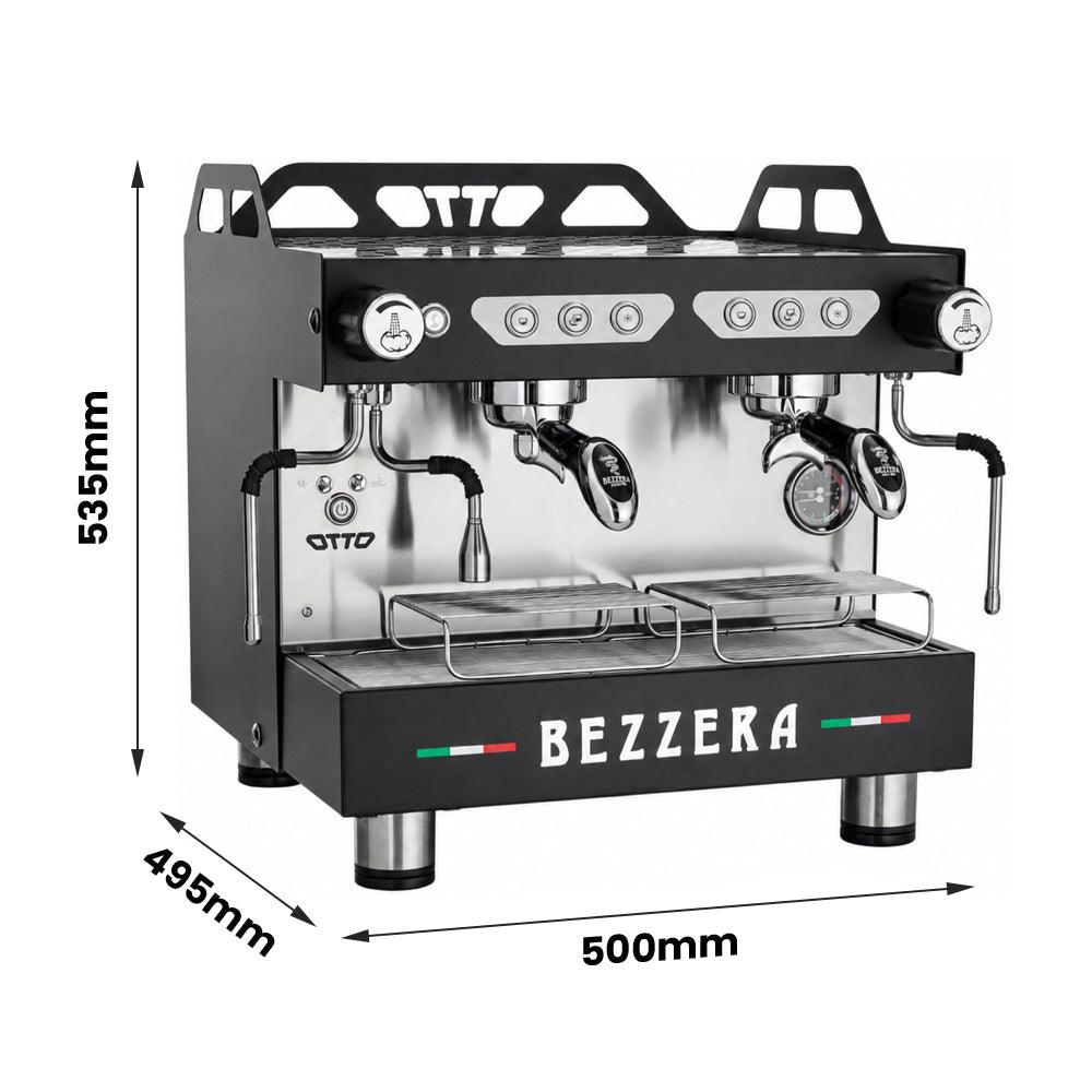 Bezzera Otto DE Auto-Foamer Espresso Machine - BZOTTOCDEAF2B - Whisk Hospitality - BZOTTOCDEAF2B