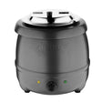 Apuro Graphite Soup Kettle - 10Ltr G107 - A - Whisk Hospitality - G107-A