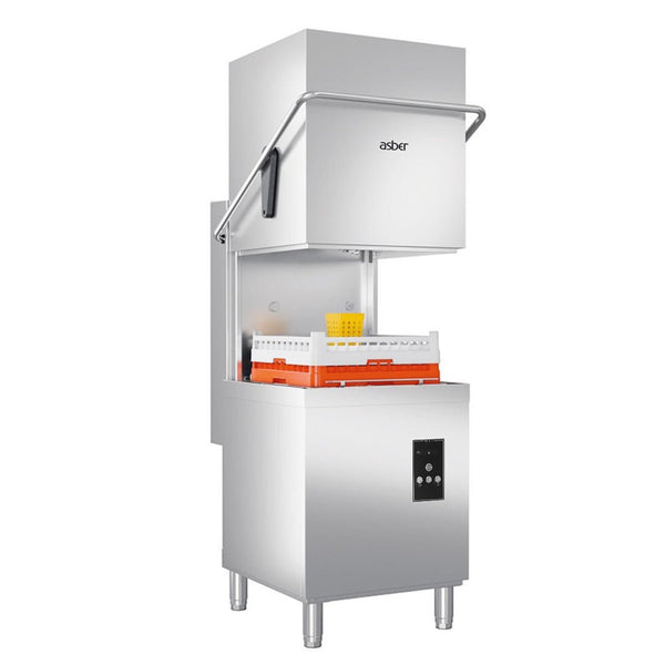 Asber Easy Line Pass - Through Dishwashers  -  GEX - H500BDD - Whisk Hospitality - GEX-H500BDD