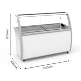 Thermaster 535L Gelato Display - SD - 575P - Whisk Hospitality - SD-575P