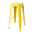 Bolero Bistro Yellow Steel High Stool (Pack 4) CH999 - Whisk Hospitality - CH999
