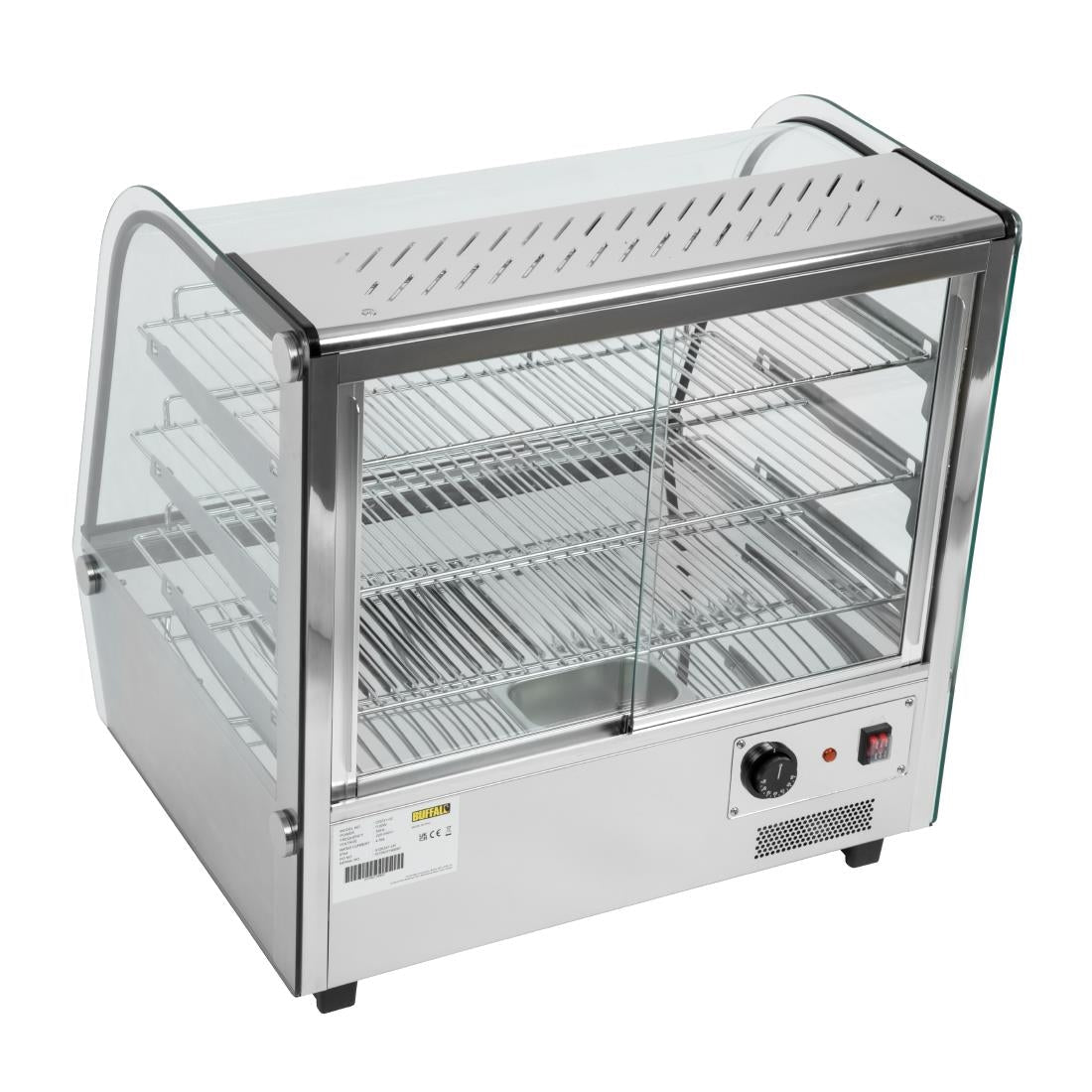 Apuro Heated Display Merchandiser - 120Ltr CD231 - A - Whisk Hospitality - CD231-A