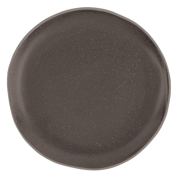 Olympia Chia Charcoal Plate 205mm 8" (Box 6) DR815 - Whisk Hospitality - DR815