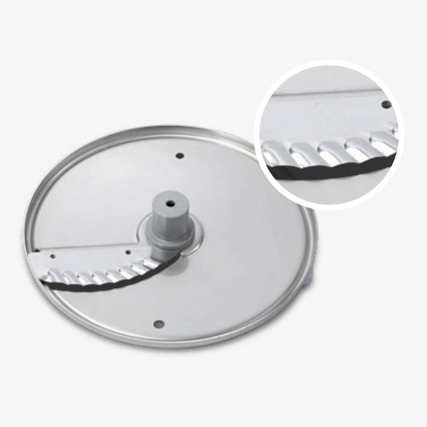 Dito Sama P4U Stainless Steel Wavy Slicing Disc 5mm DS650219 - Whisk Hospitality - DS650219