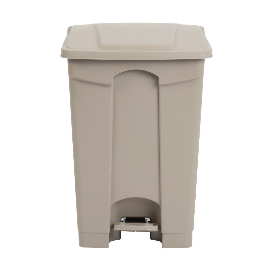 Jantex Step on Bin Beige - 45Ltr GH637 - Whisk Hospitality - GH637