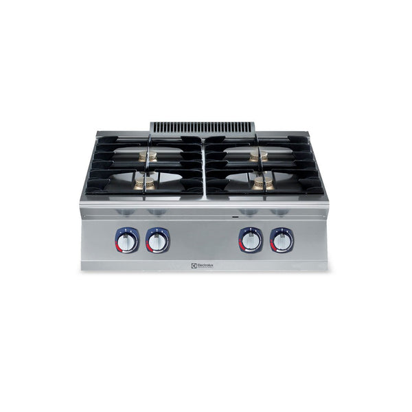 Electrolux 700XP 4 Burner Gas Cook Top 800mm E7GCGH4C0A - Whisk Hospitality - E7GCGH4C0A