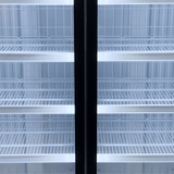 Thermaster Double Door Supermarket Fridge - LG - 1000BGBM - Whisk Hospitality - LG-1000BGBM
