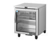 True Refrigeration Undercounter Foodservice Refrigerator, 1 Glass Swing Door - TUC - 27G - HC - FGD01 - Whisk Hospitality - TUC-27G-HC-FGD01