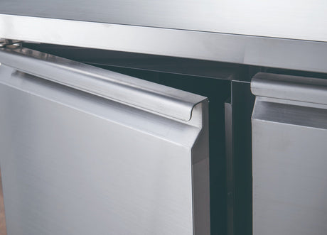 FED - X Two Door Standard Saladette On Castors - XPZ2600TN - Whisk Hospitality - XPZ2600TN