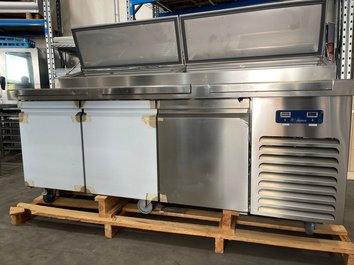 Desmon FPTM3N3G - 80 Pizza Prep Fridge - Whisk Hospitality - 3PA-4290-U0454