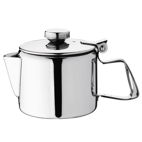 Olympia Concorde Teapot Mirror Finish St/St - 290ml 10oz P964 - Whisk Hospitality - P964