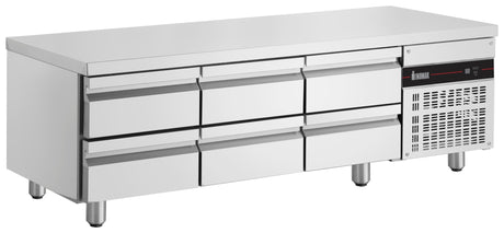 Inomak Low Boy Underbench 1790mm UBI71790LB - Whisk Hospitality - UBI71790LB