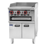 Gasmax Gas Griddle and Gas Toaster with Cabinet - GGS - 24 - Whisk Hospitality - GGS-24