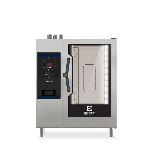 Electrolux SkyLine Pro 10 x 1/1GN Gas Direct Steam Combi Oven with Digital Controls ECOG101C2U0 - Whisk Hospitality - ECOG101C2U0