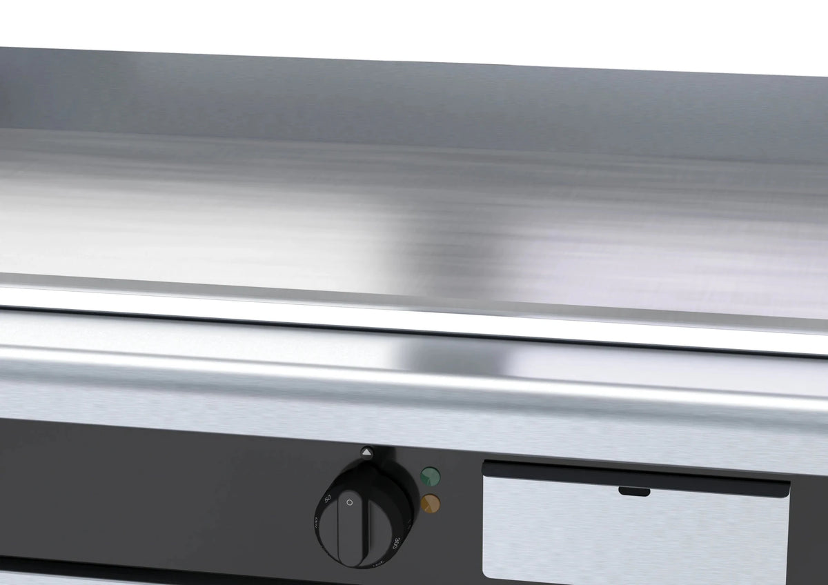 Waldorf Bold Gplb8120E Cd 1200Mm Electric Griddle Low Back Version Cabinet Base - Whisk Hospitality - GPLB8120E-CD