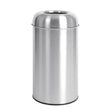 Bolero Bullet Bin with Open Lid St/St - 40Ltr GK972 - Whisk Hospitality - GK972