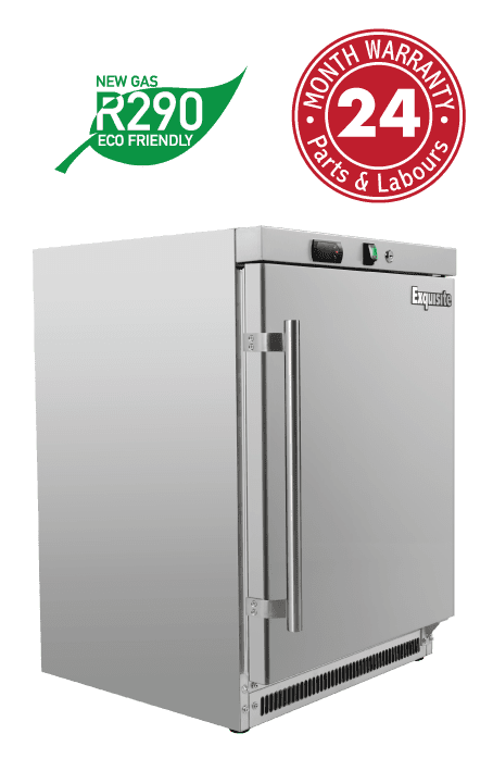 Exquisite One Solid Door Underbench Storage Freezer - MF210H - Whisk Hospitality - MF210H