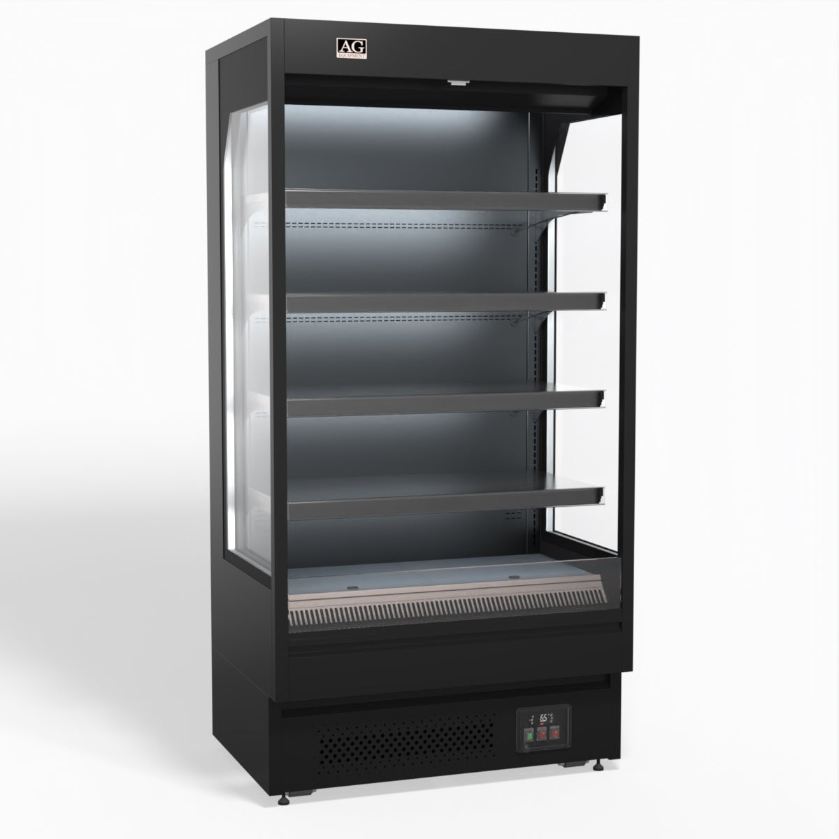 AG 1000mm Supermarket Open Multi Deck Showcase Fridge OMS1000 - Whisk Hospitality - OMS1000