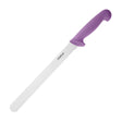 Hygiplas Slicer Serrated Purple - 250mm 10" FX123 - Whisk Hospitality - FX123